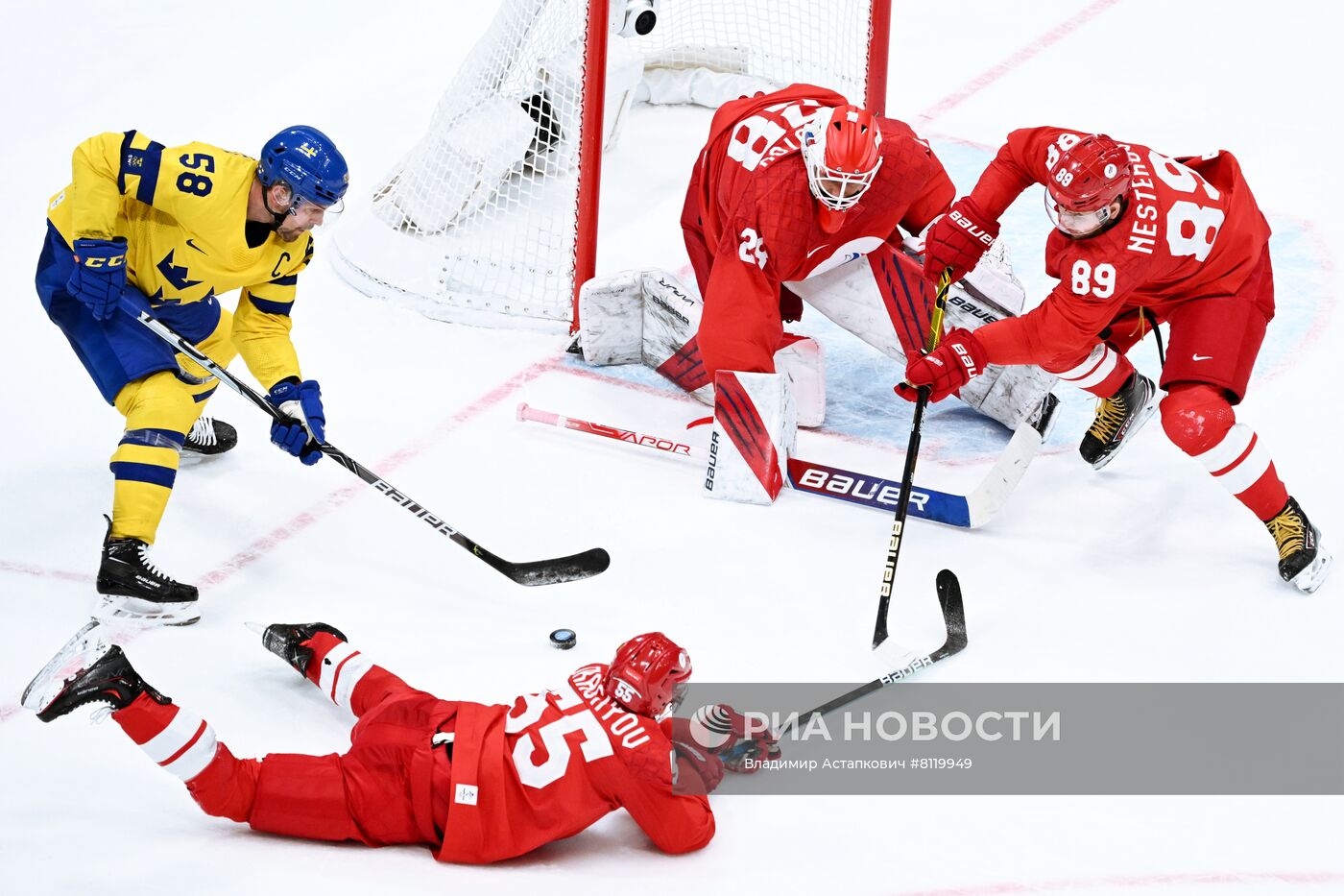 Олимпиада-2022. Хоккей. Мужчины. Матч ОКР - Швеция