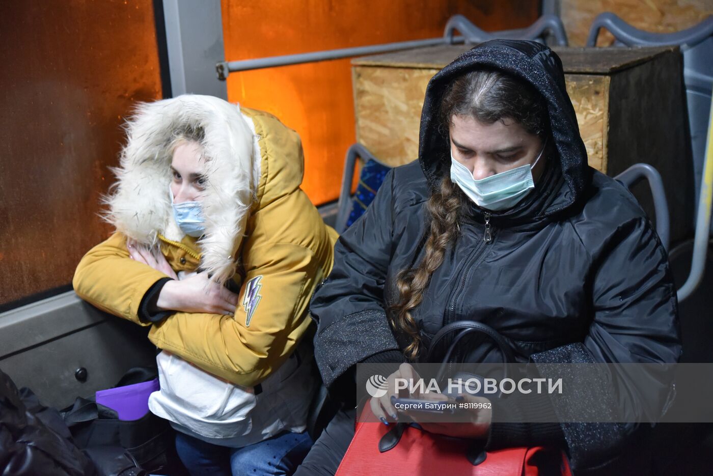 Эвакуация граждан Донецкой народной республики