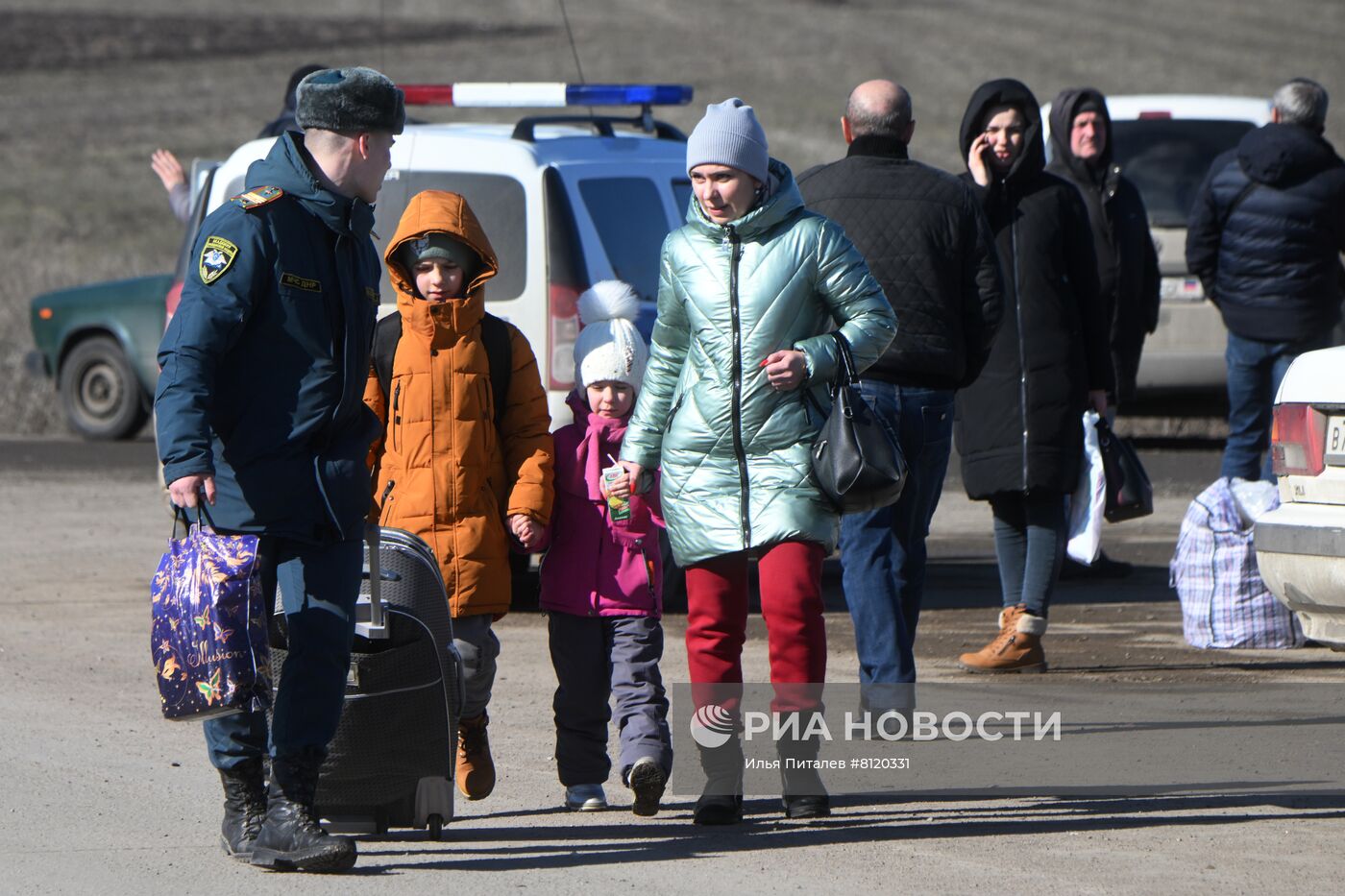 Эвакуация граждан из ДНР и ЛНР