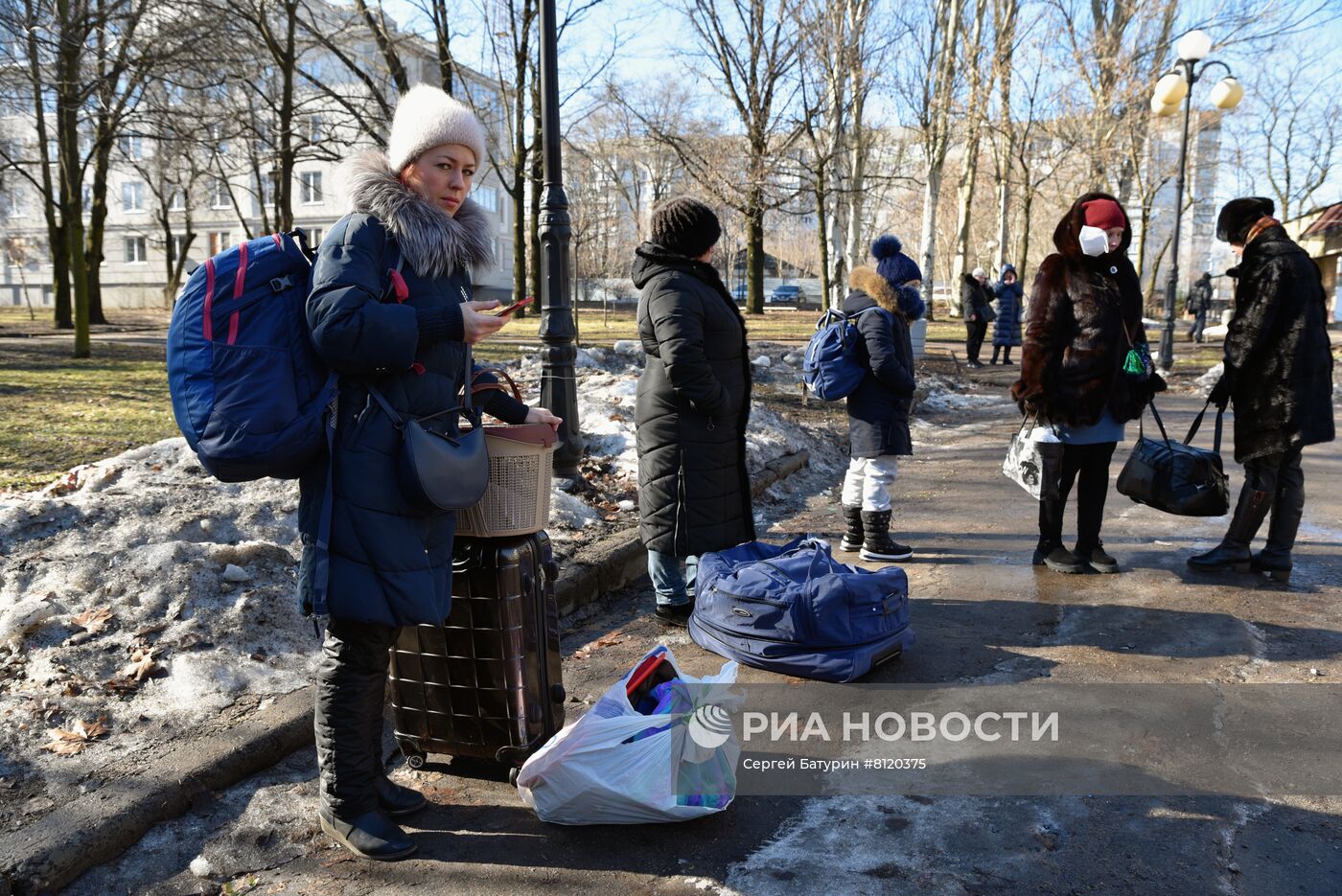 Эвакуация граждан из ДНР и ЛНР