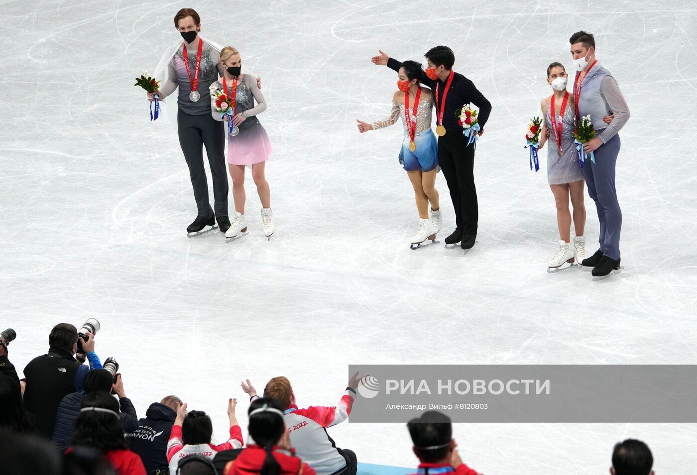 Олимпиада-2022. Церемония награждения. Четырнадцатый день