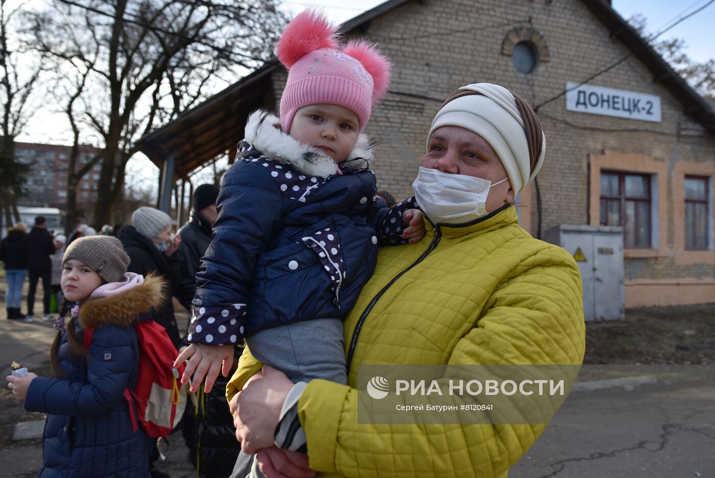 Эвакуация граждан из ДНР и ЛНР