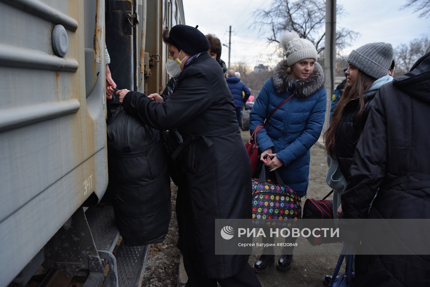 Эвакуация граждан из ДНР и ЛНР