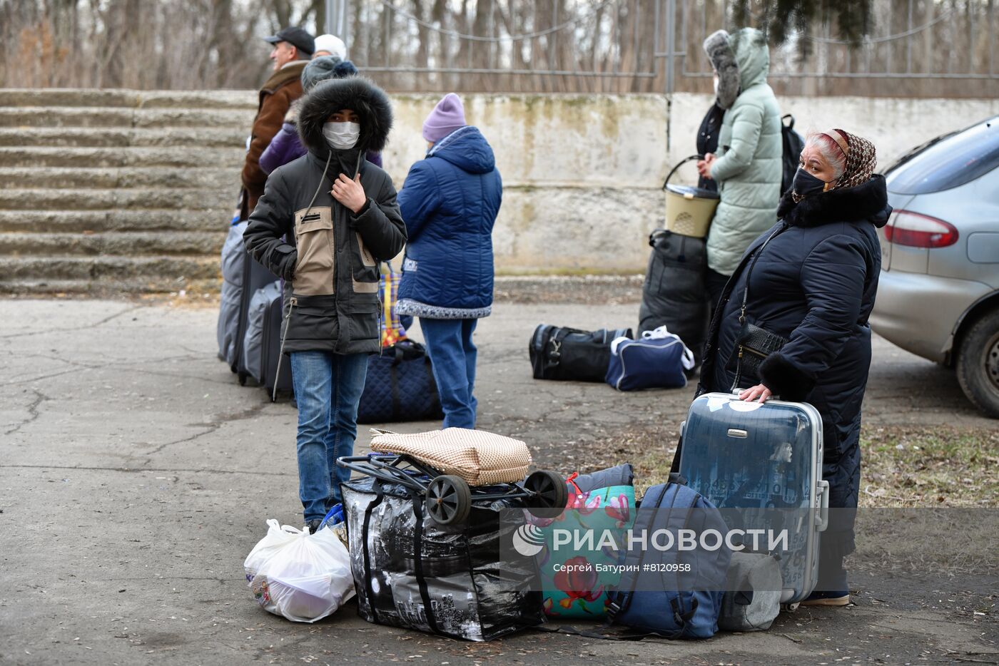 Эвакуация граждан из ДНР и ЛНР