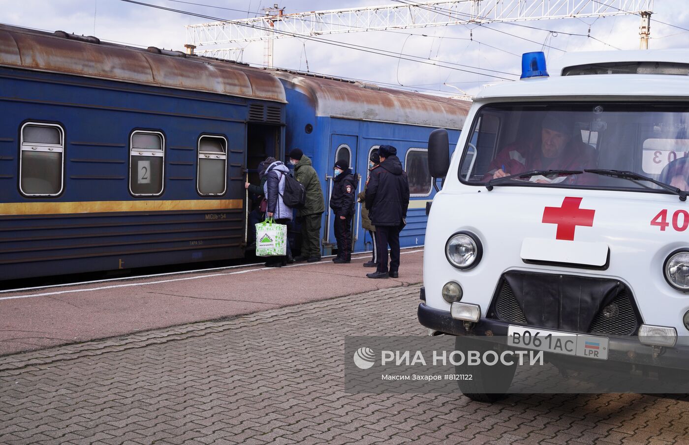 Эвакуация граждан из ДНР и ЛНР