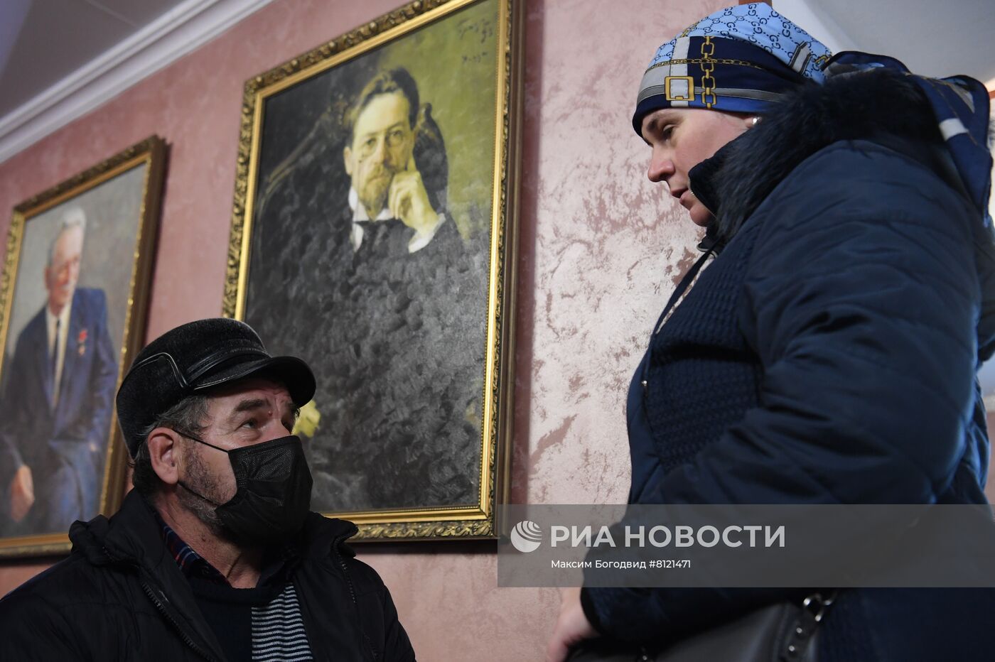 Пункт временного размещения беженцев в Ростовской области