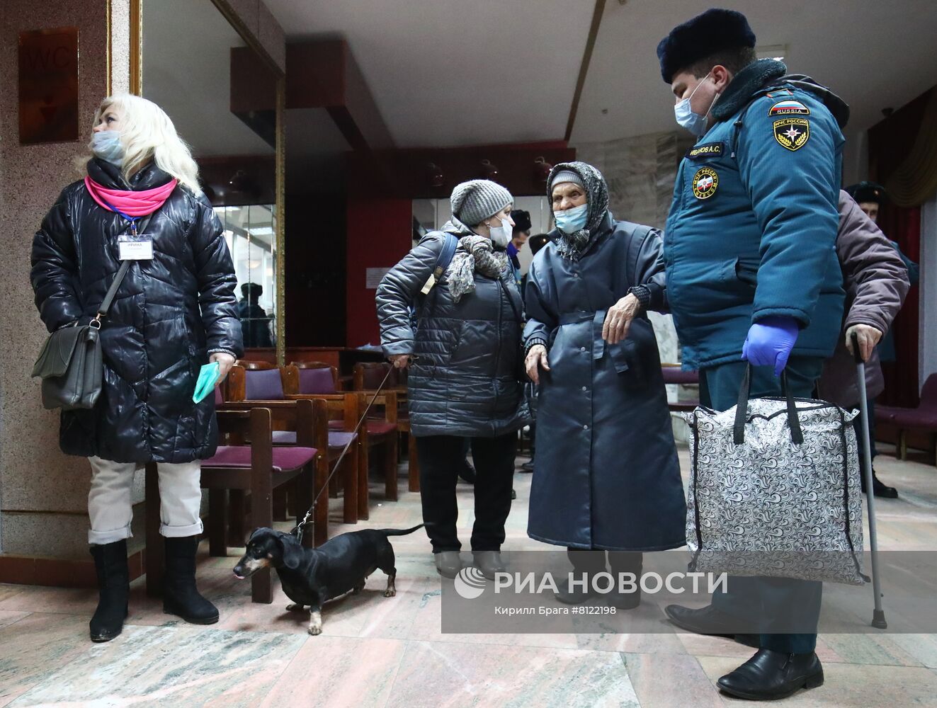Прибытие беженцев из ДНР и ЛНР в Волгоградскую область