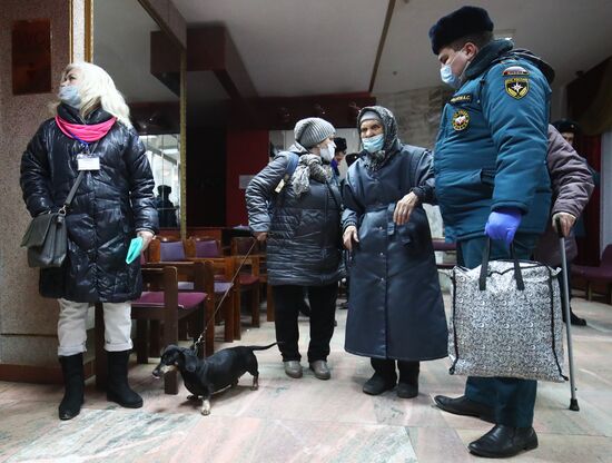 Прибытие беженцев из ДНР и ЛНР в Волгоградскую область