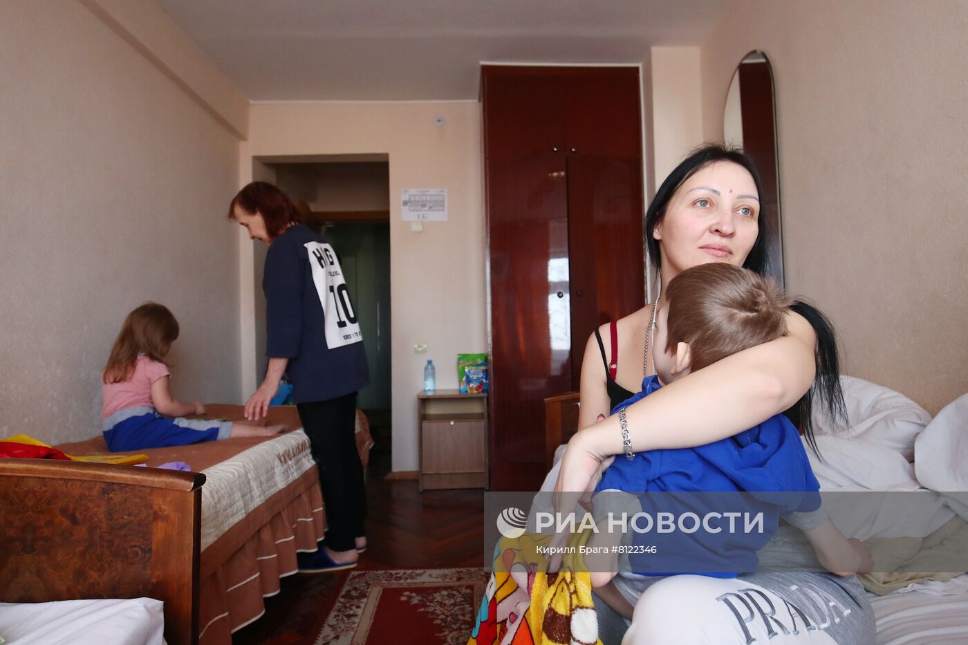 Размещение эвакуированных жителей ДНР и ЛНР в Волгоградской области