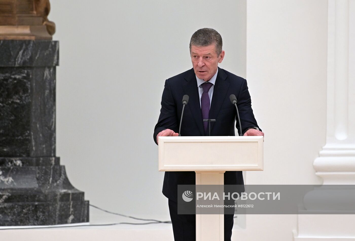 Президент РФ В. Путин провел заседание Совбеза РФ