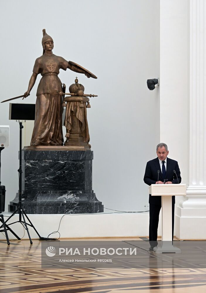 Президент РФ В. Путин провел заседание Совбеза РФ