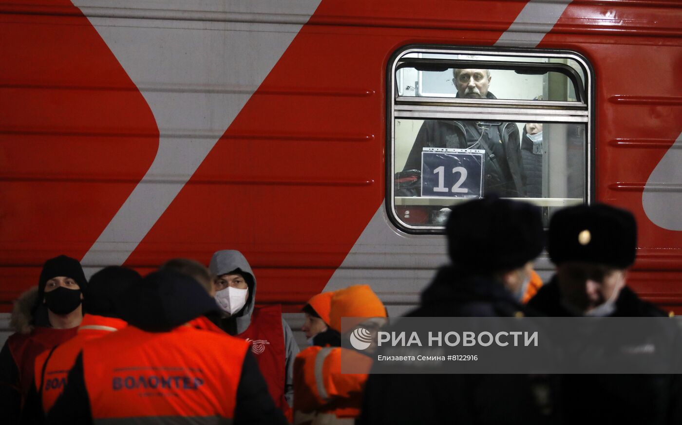 Прибытие эвакуированных жителей ДНР и ЛНР в Нижний Новгород