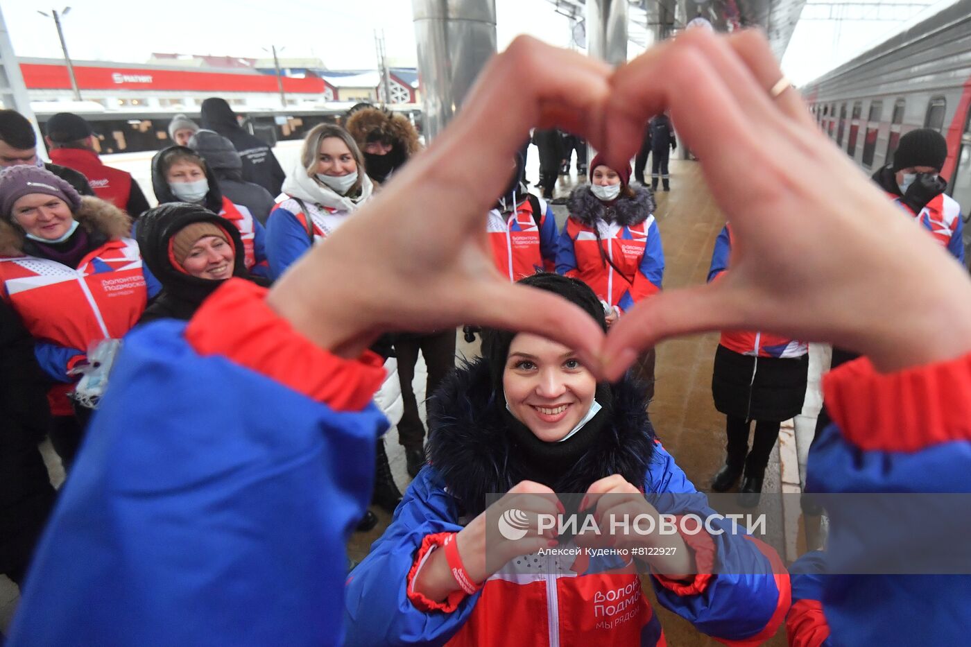 Прибытие эвакуированных жителей ДНР и ЛНР в Подмосковье