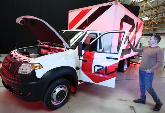 Презентация электрогрузовика EVM PRO 