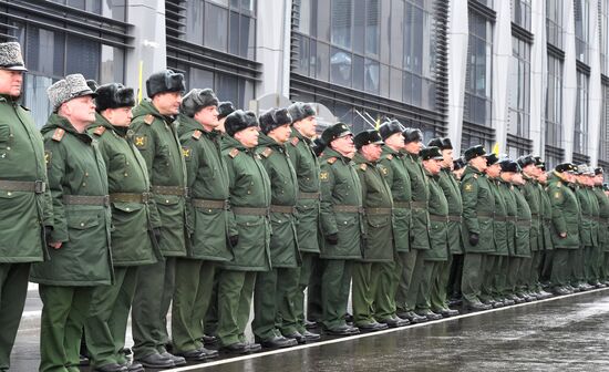 Открытие нового военно-научного комплекса войск РХБ защиты в 27 Научном центре Минобороны