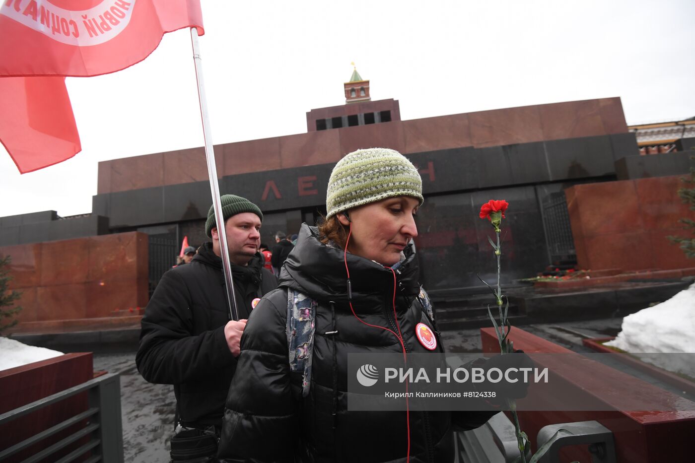 Возложения цветов в честь 23 февраля 