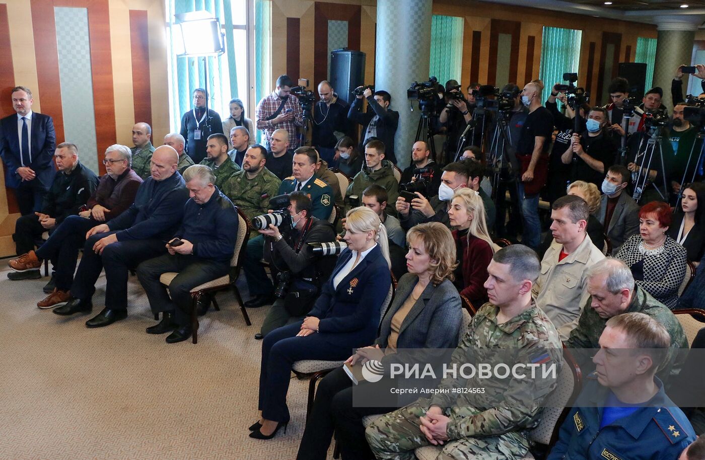 Пресс-конференция главы ДНР Д. Пушилина