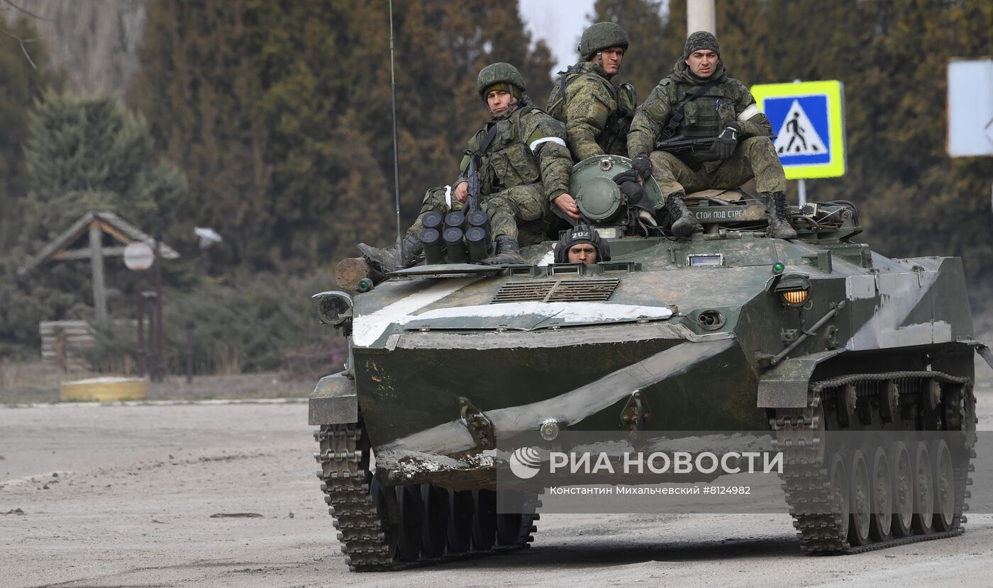 Ситуация на границе Крыма с Украиной