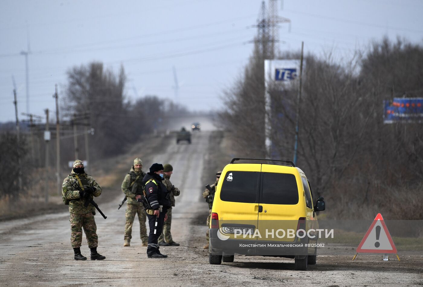 Ситуация на границе Крыма с Украиной