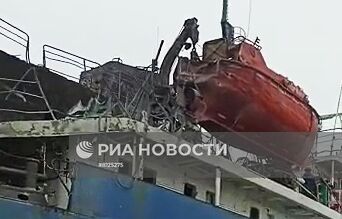 Грузовое судно подверглось ракетному обстрелу ВСУ в Азовском море