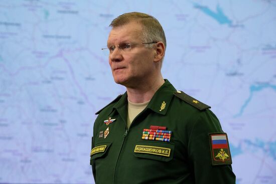 Брифинг И. Конашенкова после начала специальной военной операции