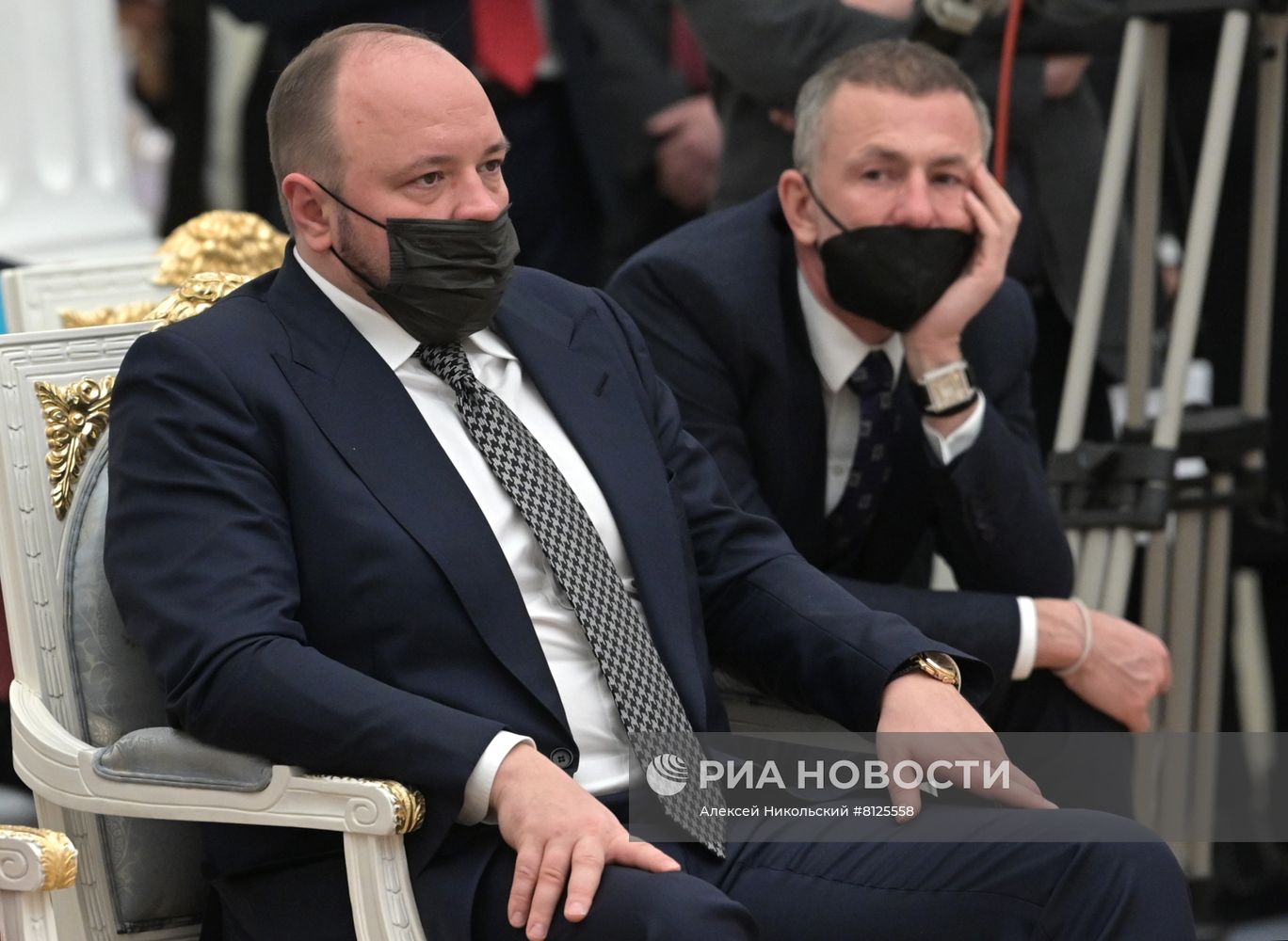 Встреча президента РФ В. Путина с представителями российских деловых кругов
