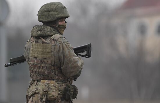 Ситуация на границе Крыма с Украиной