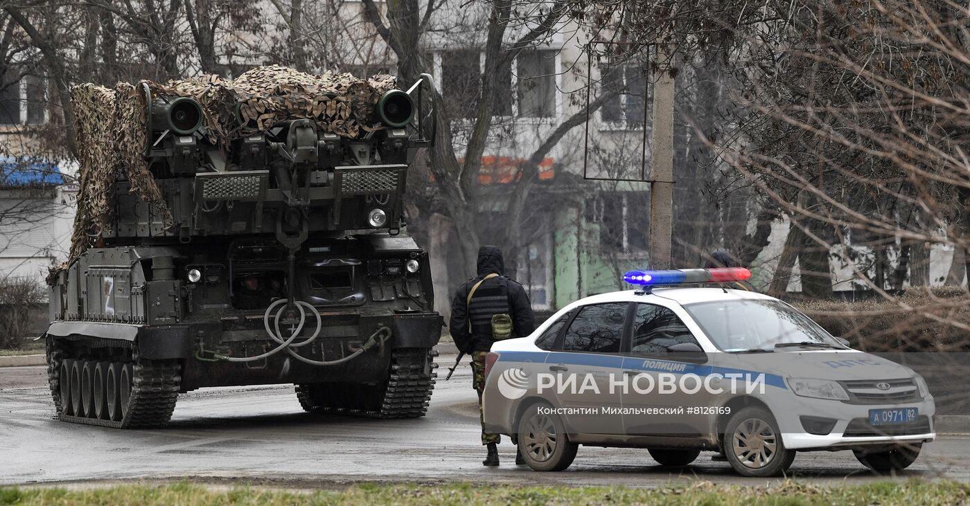 Ситуация на границе Крыма с Украиной