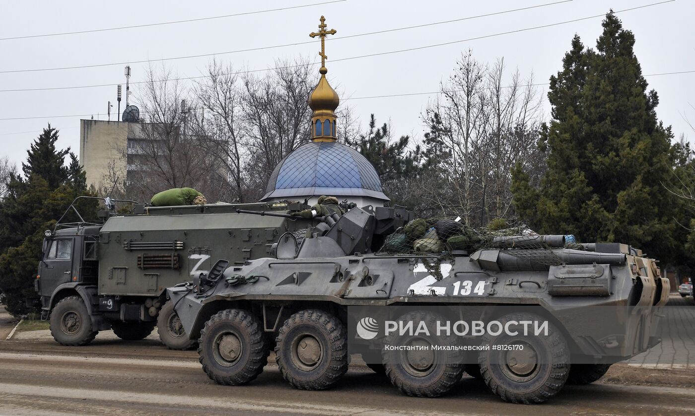 Ситуация на границе Крыма с Украиной