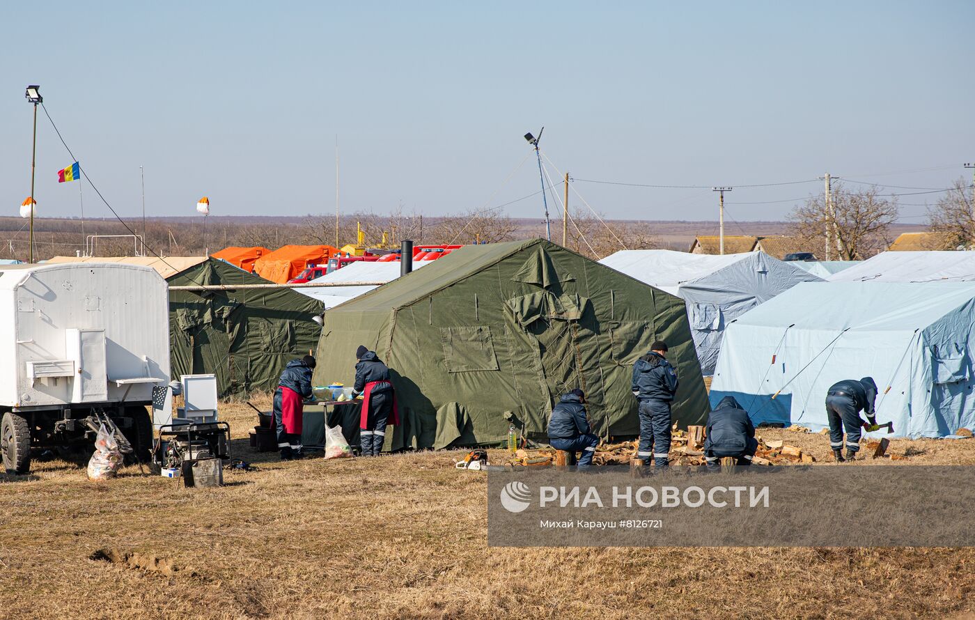 КПП Паланка на границе Молдовы с Украиной