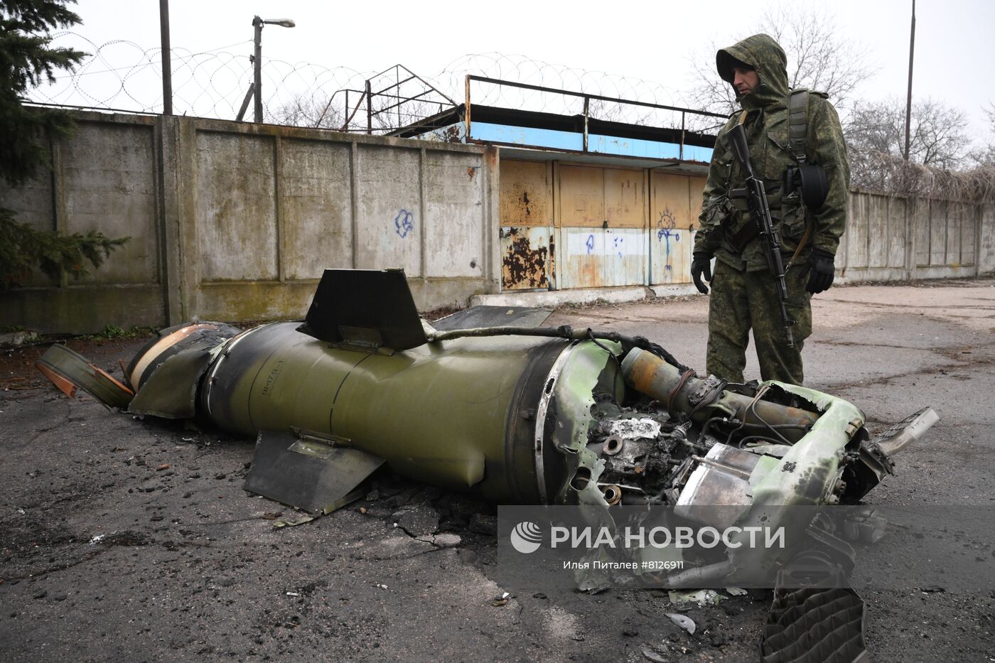 Остатки украинских ракет "Точка-У" на территории ДНР