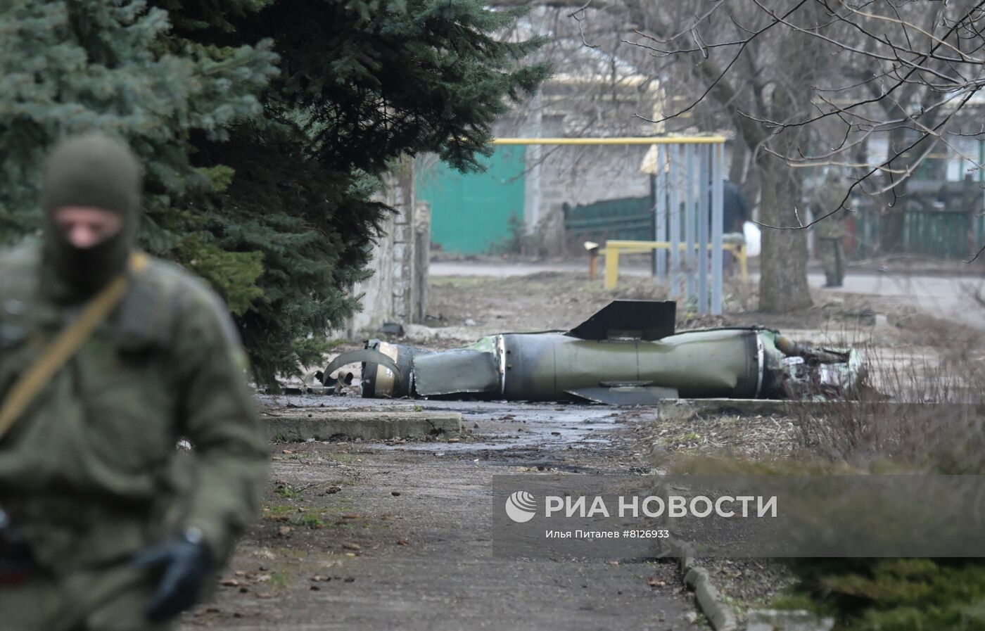 Остатки украинских ракет "Точка-У" на территории ДНР