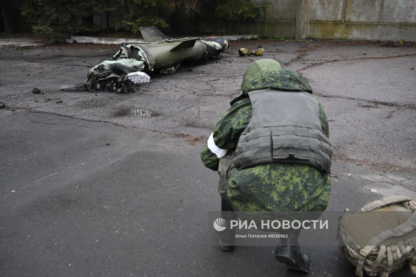 Остатки украинских ракет "Точка-У" на территории ДНР