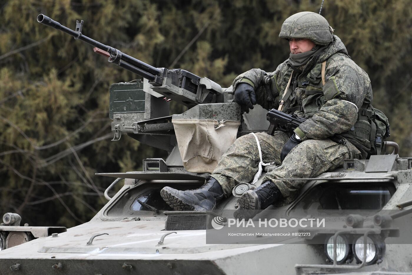 Ситуация на границе Крыма с Украиной