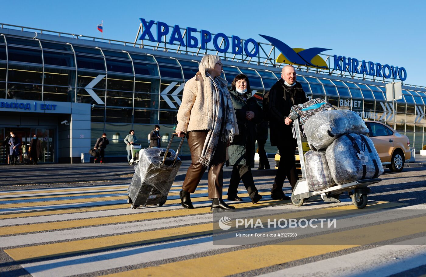 Работа аэропорта в Калининграде