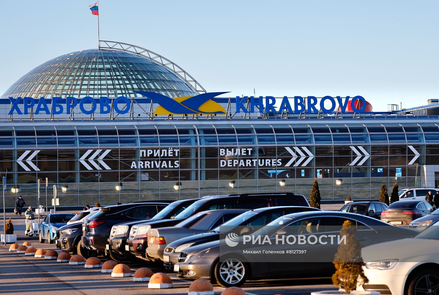 Работа аэропорта в Калининграде