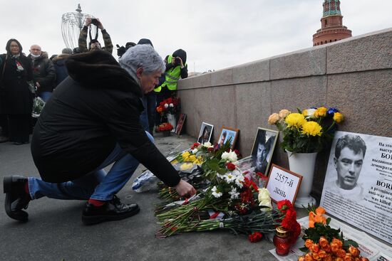 Акции памяти Бориса Немцова