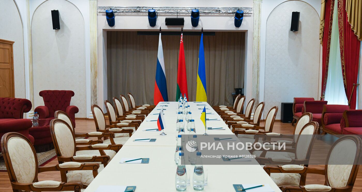 Переговоры России и Украины в Гомельской области 