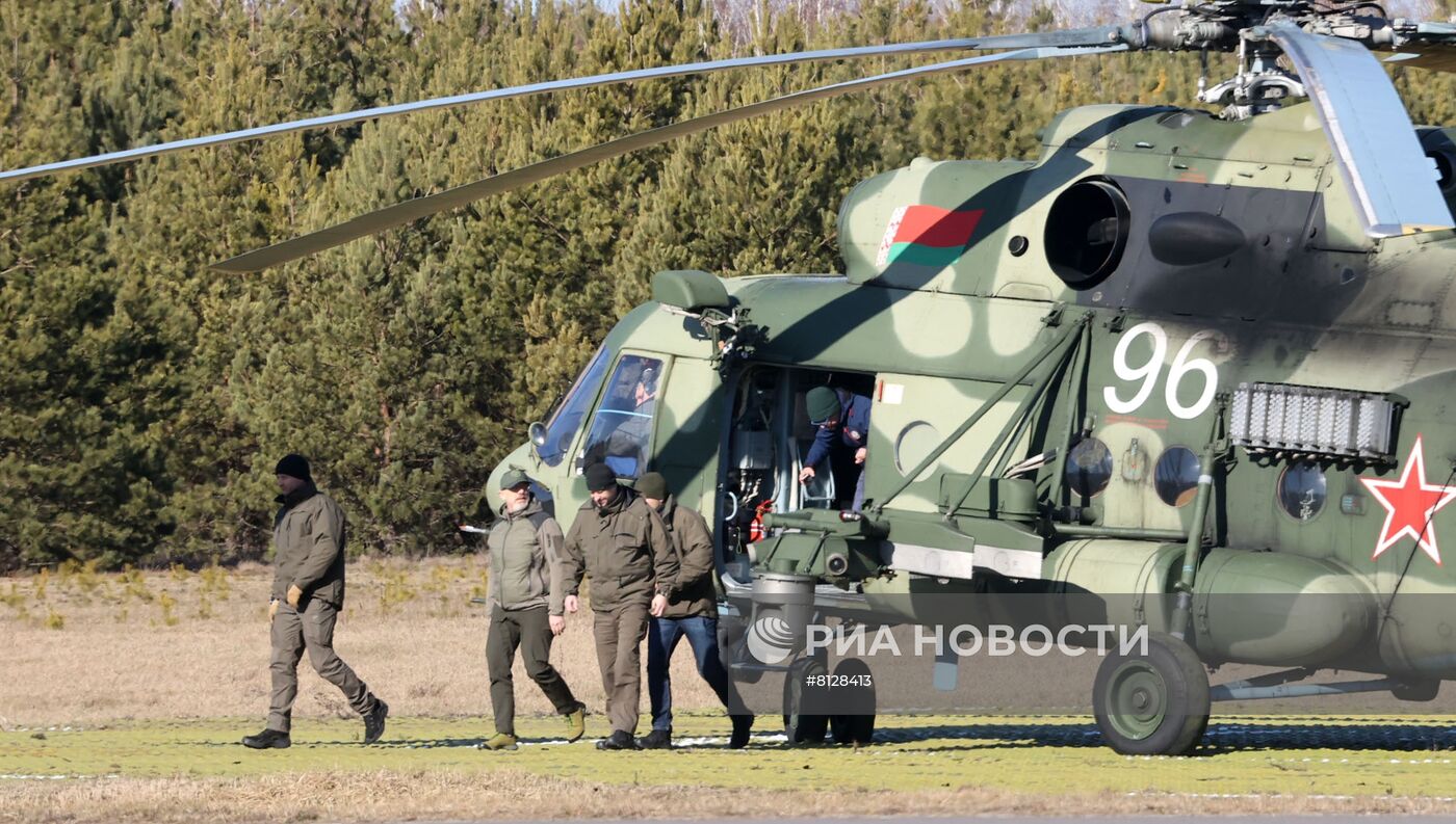 Переговоры России и Украины в Гомельской области