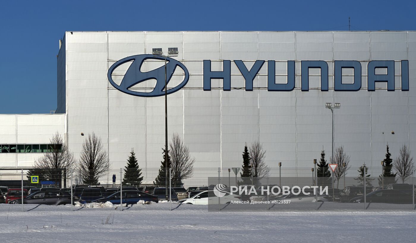 Завод Hyundai в Санкт-Петербурге