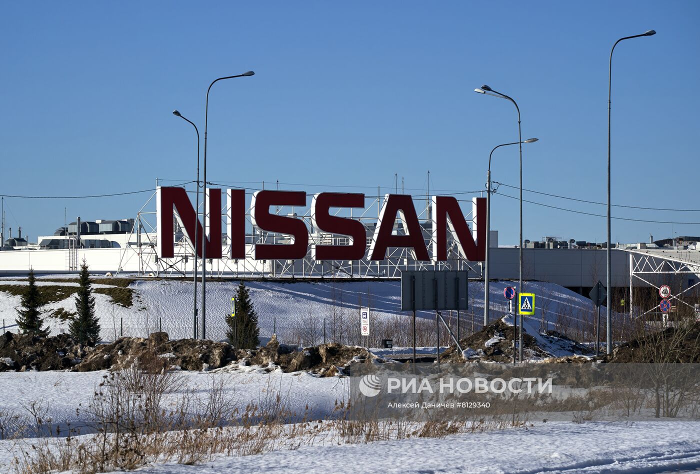 Завод Nissan в Петербурге