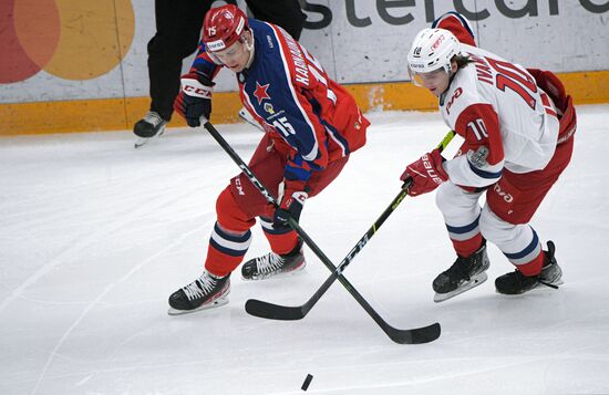 Хоккей. КХЛ. Матч ЦСКА - "Локомотив"