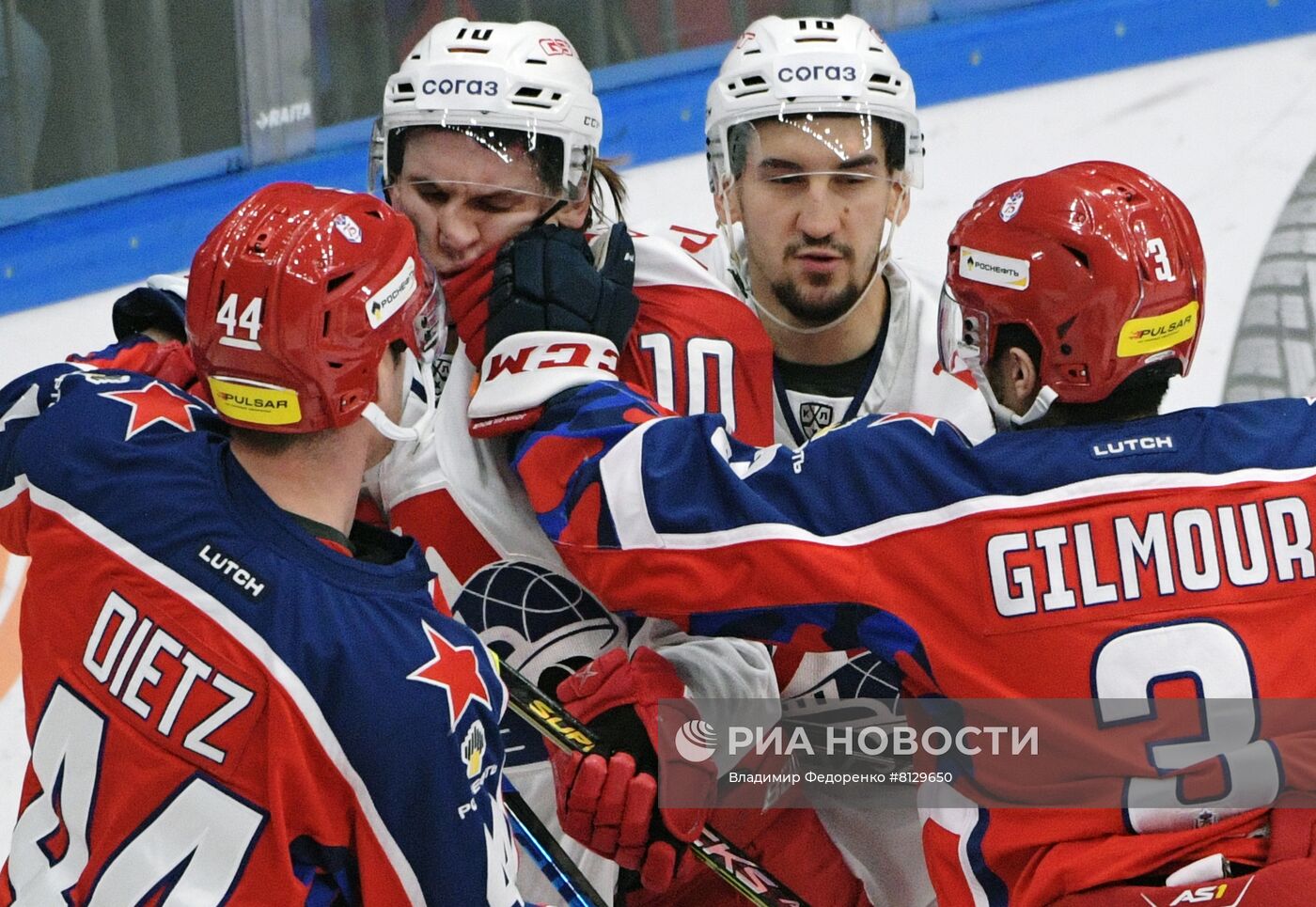 Хоккей. КХЛ. Матч ЦСКА - "Локомотив"