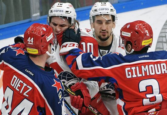 Хоккей. КХЛ. Матч ЦСКА - "Локомотив"