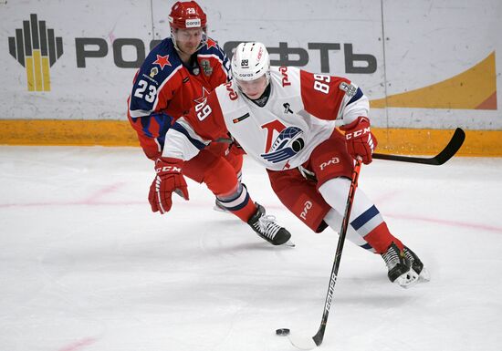 Хоккей. КХЛ. Матч ЦСКА - "Локомотив"