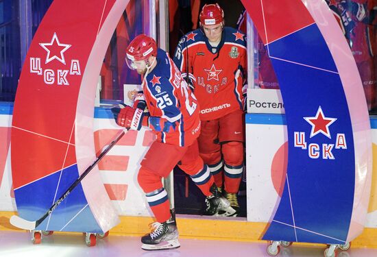 Хоккей. КХЛ. Матч ЦСКА - "Локомотив"