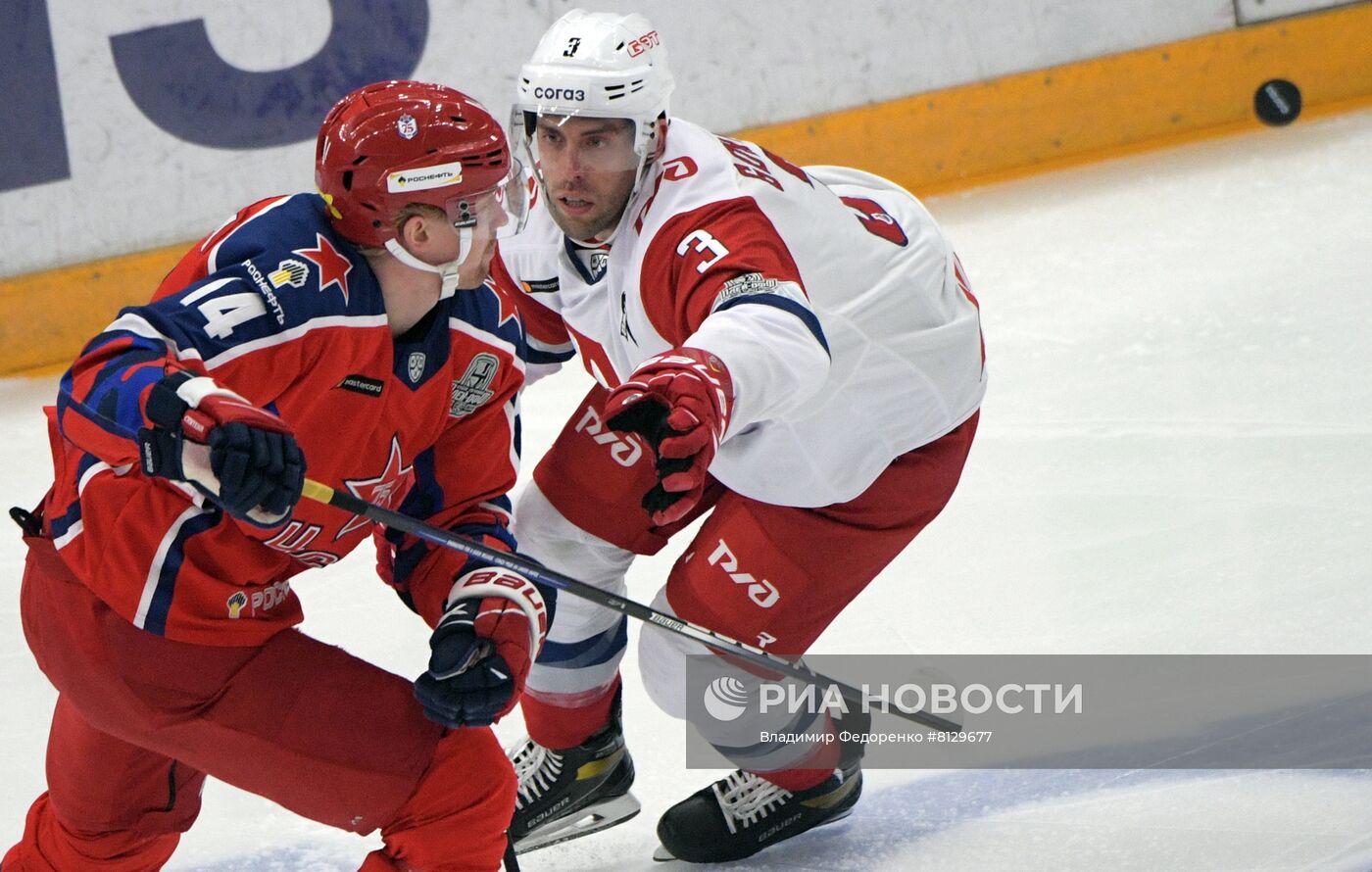 Хоккей. КХЛ. Матч ЦСКА - "Локомотив"