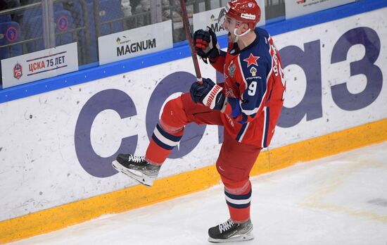 Хоккей. КХЛ. Матч ЦСКА - "Локомотив"
