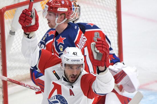 Хоккей. КХЛ. Матч ЦСКА - "Локомотив"