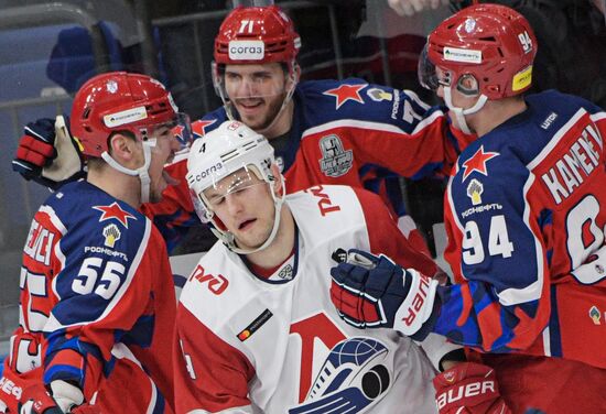 Хоккей. КХЛ. Матч ЦСКА - "Локомотив"